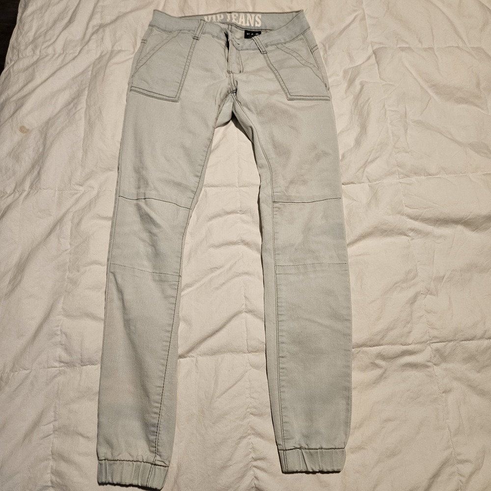 VIP Jeans Size 1/2 Womens Light Blue